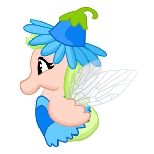 Blue Pixie Elfie Seapony